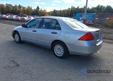 2007 Honda Accord 2.4 Vp from USA, damaged, VIN 1HGCM56107A075222